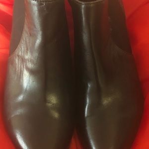 Leather booties Alfani step flex